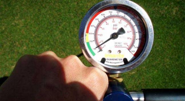 Måling af surhedsgrad græs golf golfbaner