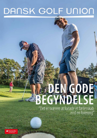 Forside håndbog golf begyndere