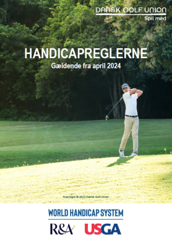 Forside af Handicapreglerne 2024
