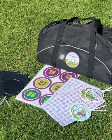 Vejen til stor bane golf teestedskit